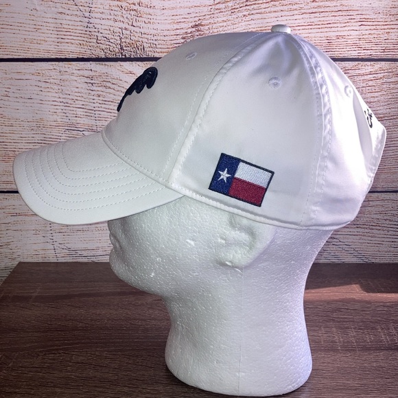 Mens TaylorMade White Golf Adjustable Hat - Picture 3 of 7